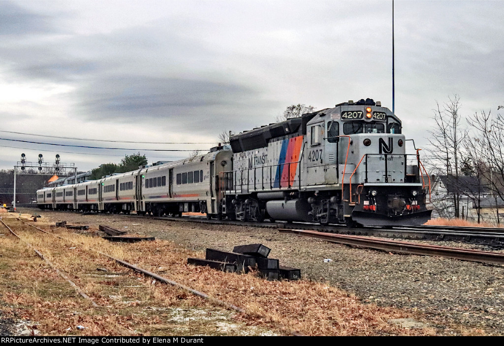 NJT 4207 on train 1249